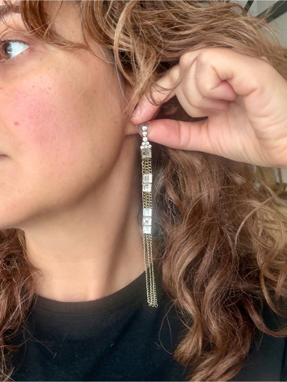 Drop Chain Earrings